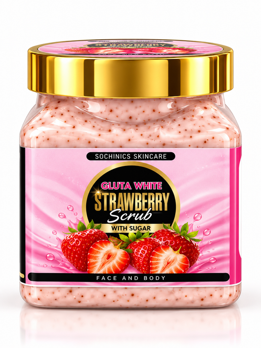 Pure White Skin Repair Strawberry Scrub