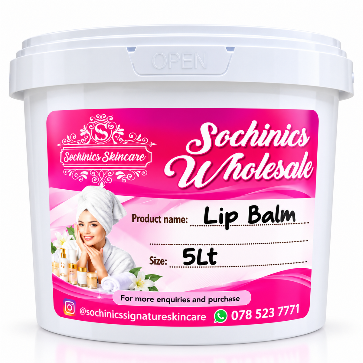 5L Wholesale SCRUBS,CREAMS,PASTE SOAPS AND BALMS
