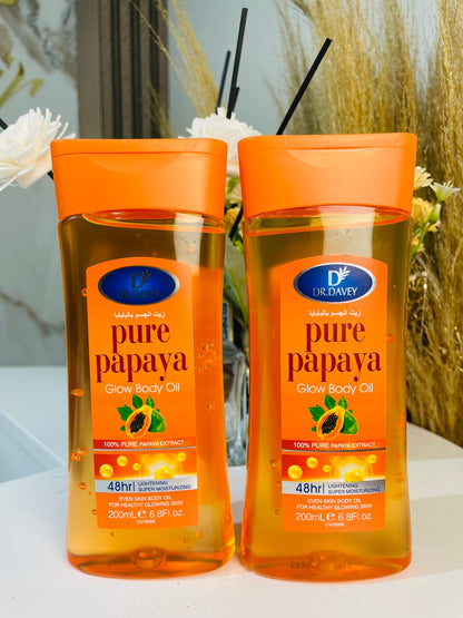 Pure papaya glow oil