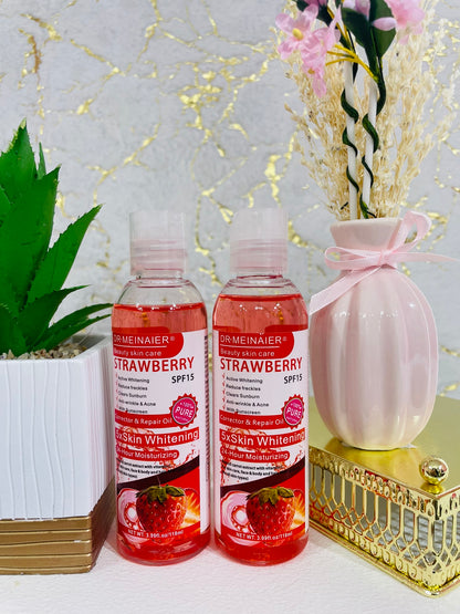 Dr Meinaier Strawberry Spf 5× Corrector & Repair Oil -skin Whitening