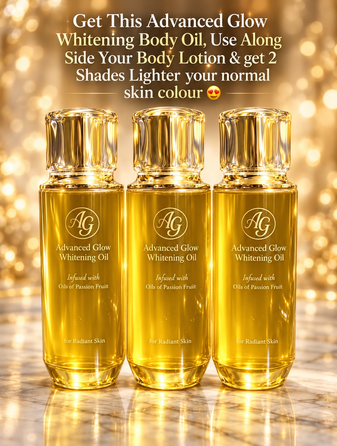 Advance Glow whitening oil