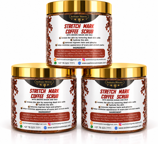 Stretch Mark Coffee Scrub