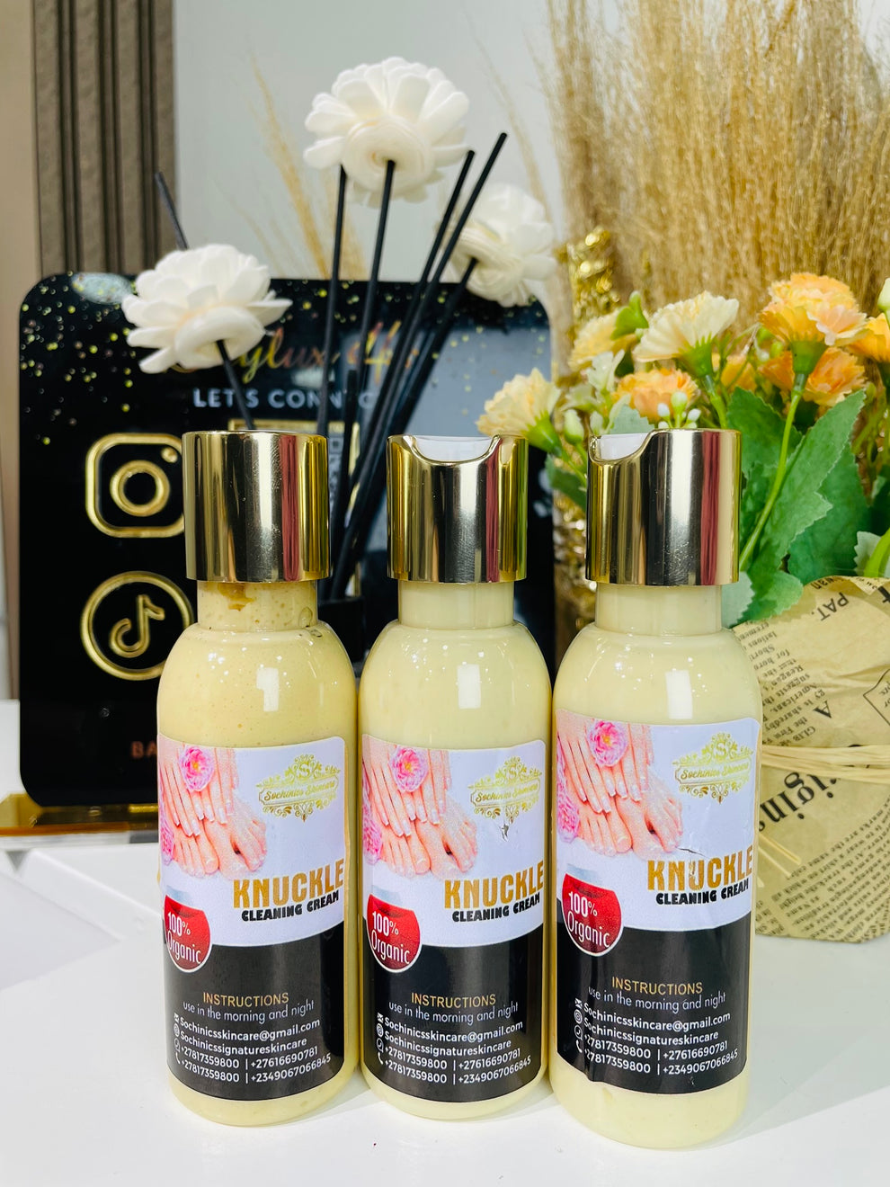 Knuckle Cleaning Cream – sochinicsskincare
