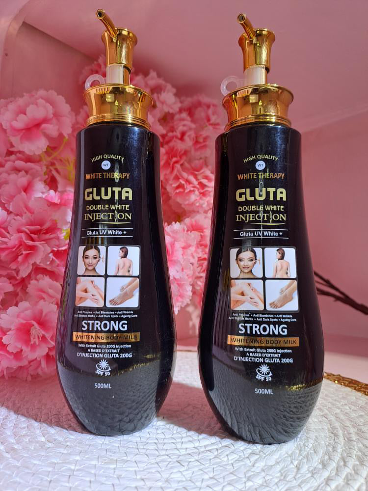 Gluta Double White Injection Strong Whitening Body Milk