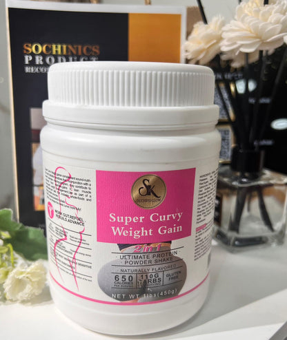 Super Curvy Weight Gain Ultimate Protein Powder Shake