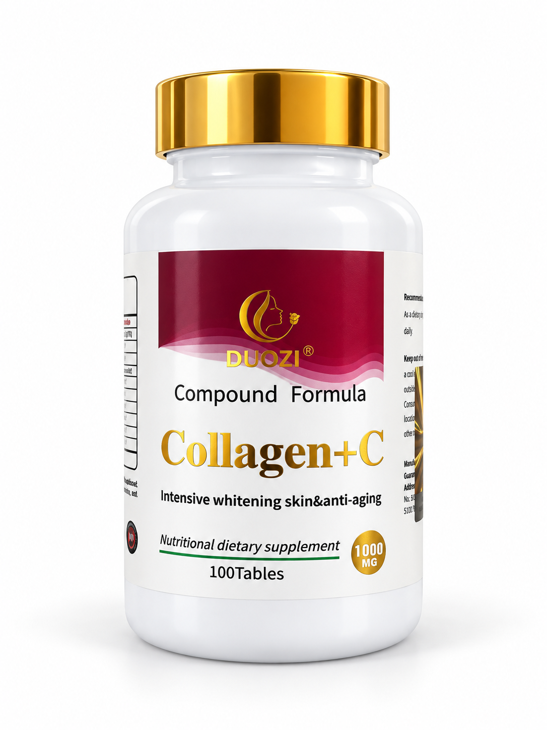 Collagen+C whitening and anti aging pills