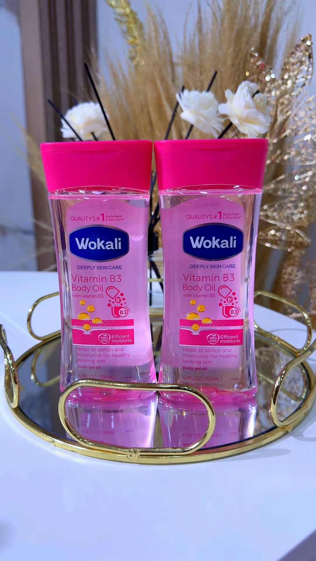 Wokali Vitamin B3 Body Oil