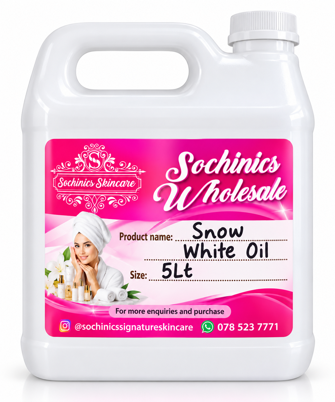 5L Wholesale OILS,SHOWER GELS,TONERS,SERUMS