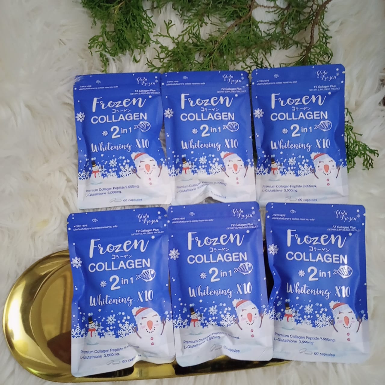 Frozen collagen pills (60 capsules )